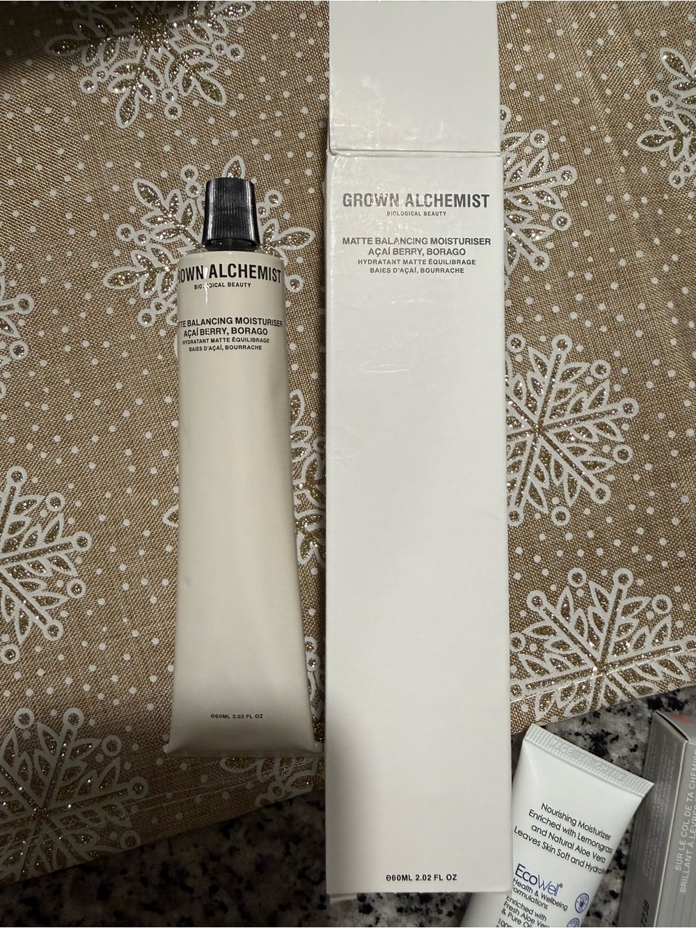 Grown Alchemist Matte Balancing Moisturiser – White tube with silver cap